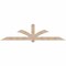 Ekena Millwork Redmond Smooth Timber Gable Bracket, Douglas Fir, 108"W x 27"H x 1 1/2"D x 5 1/2"F, 6/12 Pitch GBW108X27X0206RED00SDF - alternate 1
